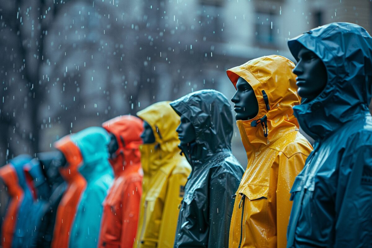 Ne ratez pas cette occasion unique : vêtements de pluie de marque en promotion jusqu'à 65% de réduction, pour un confort optimal en toutes circonstances